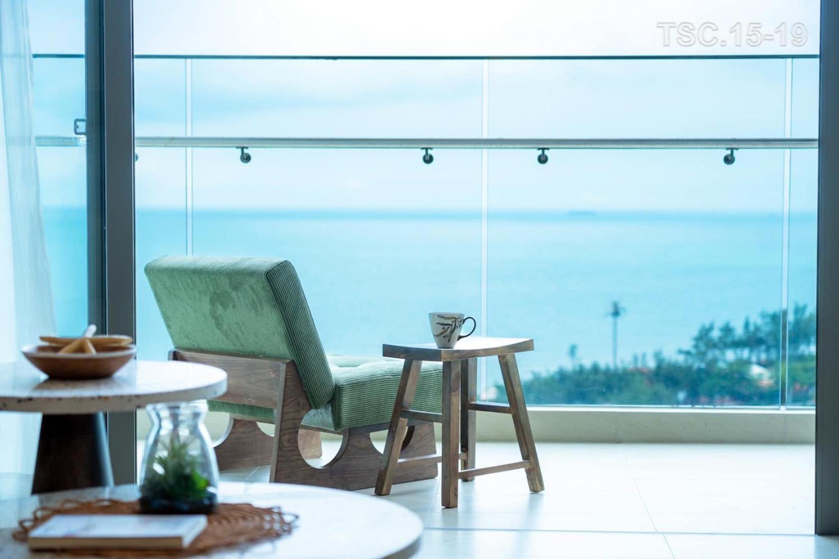 The Song Apartment Sea View - Can Ho Bien Nghi Duong - Hao'S Homestay Vung Tau Exteriör bild