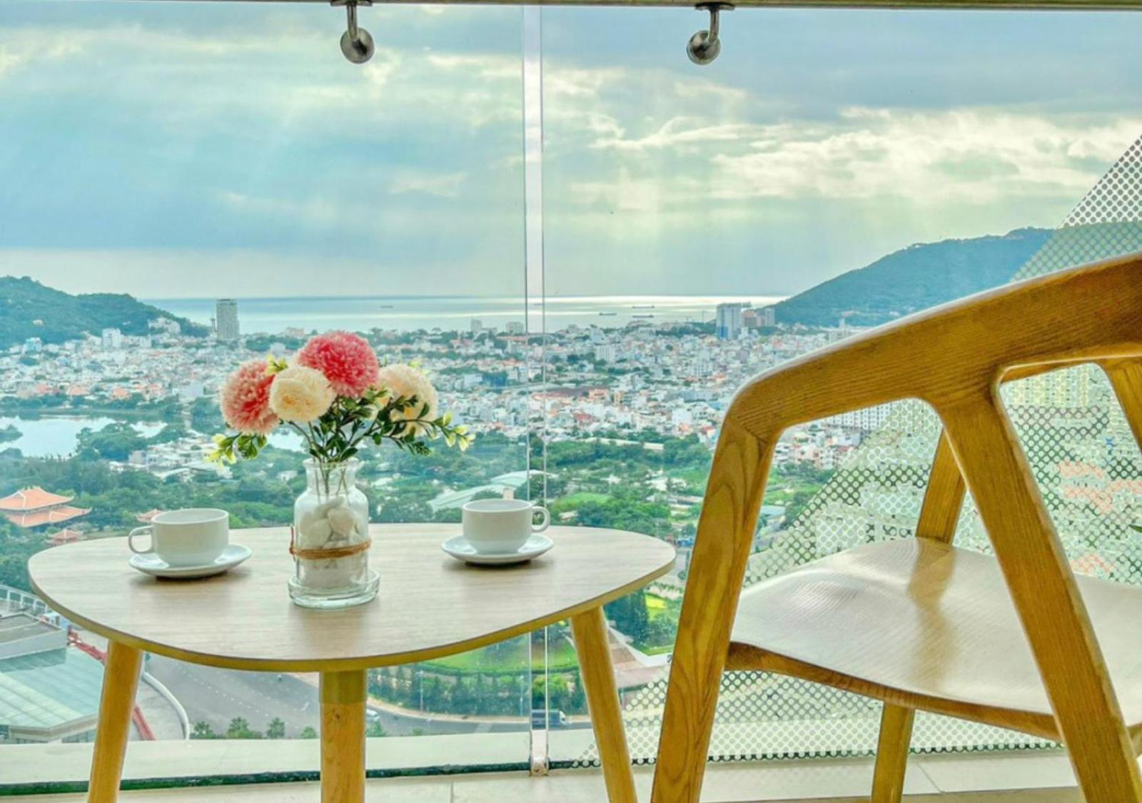 The Song Apartment Sea View - Can Ho Bien Nghi Duong - Hao'S Homestay Vung Tau Exteriör bild